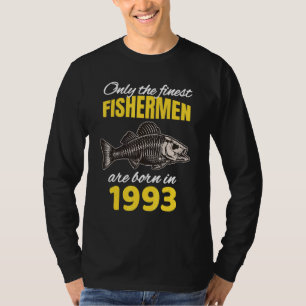Fiskare på 29:e födelsedagen föddes 1993 t shirt