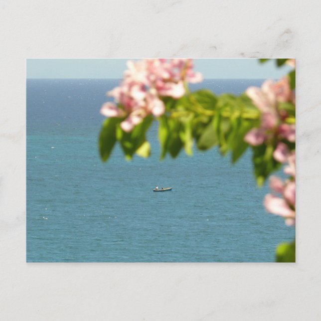 Fiskare på Jobb - Martinique, FWI Vykort (Framsida)