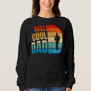Fiskare pappa Manar Reel Coola Pappa Fars dag T Shirt