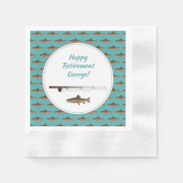 Fiskare Pension Party öring Pappersservett