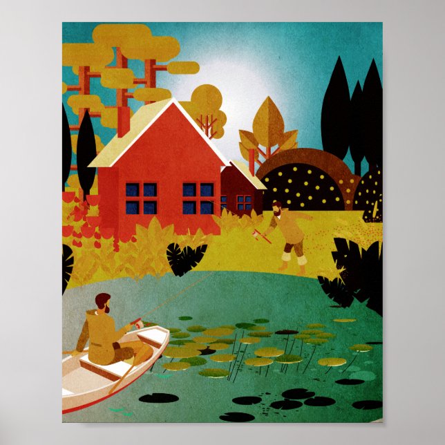 fiskare poster (Framsidan)