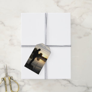 fiskare presentetikett