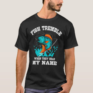 Fiskare som fiskar Krok Angler Fisher Angling Fish T Shirt