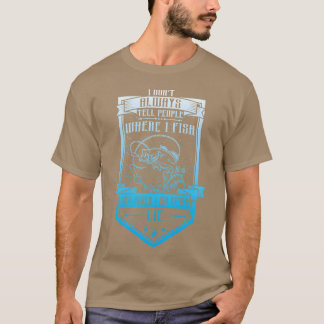 Fiskare Sport Fiskare Petri Heil Fiskekrok åter T Shirt