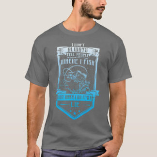 Fiskare Sport Fiskare Petri Heil Fiskekrok ret T Shirt