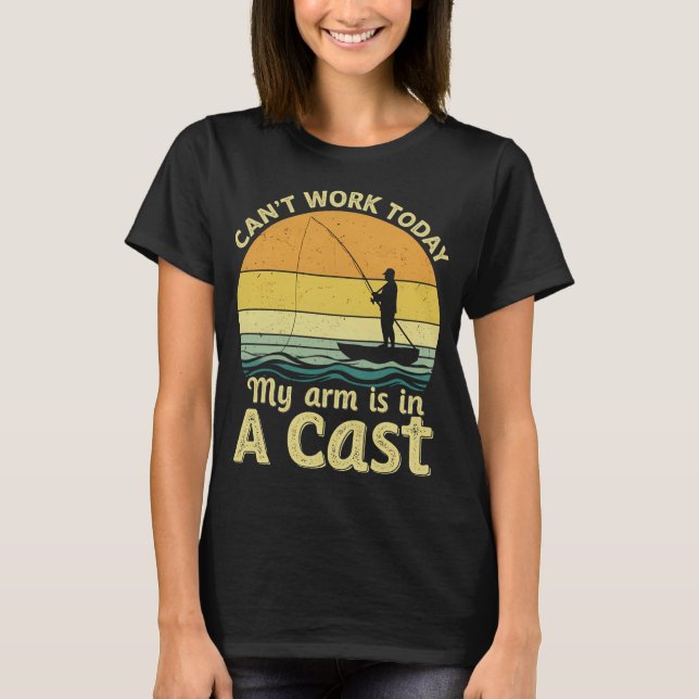 Fiskare T Shirt (Framsida)