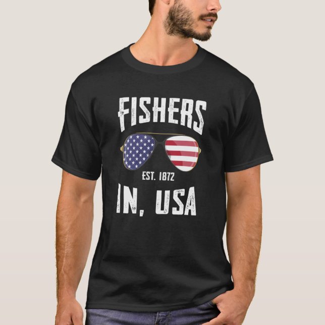 Fiskare T Shirt (Framsida)