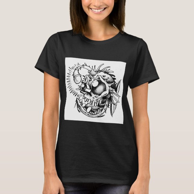 Fiskare T Shirt (Framsida)