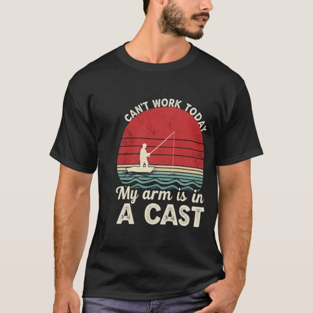 Fiskare T Shirt (Framsida)