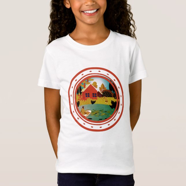 fiskare t shirt (Framsida)