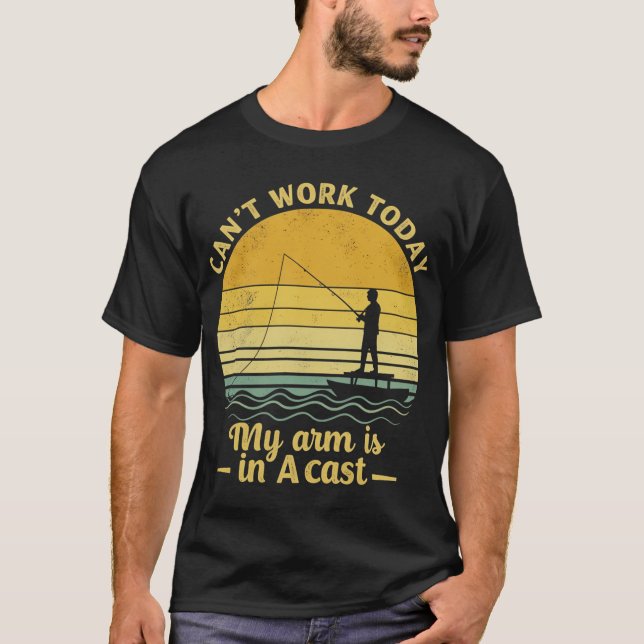 Fiskare T Shirt (Framsida)