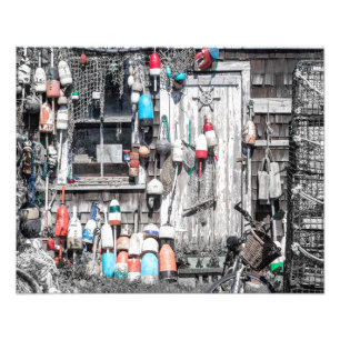 Fiskare tröskel #1 (20x16) fototryck