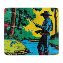 Fiskare vid Riverbank