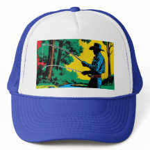 Fiskare vid Riverbank