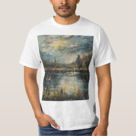 Fiskare vid Sunset T Shirt