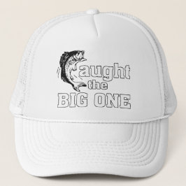 Fiskaren fångade det stora truckerkeps