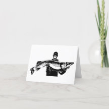 Fiskaren har fångat en stor fisk