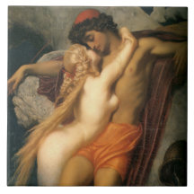 Fiskaren och Siren (av Frederic Leighton)