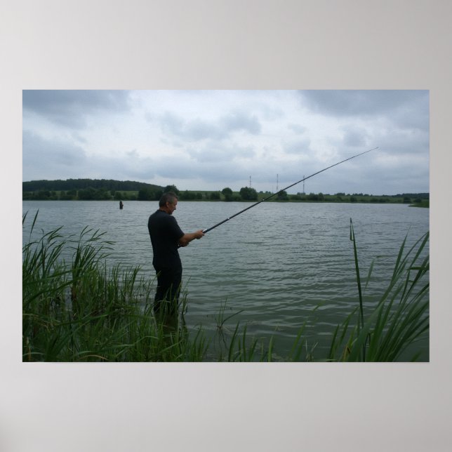 Fiskaren på kvällen poster (Framsidan)