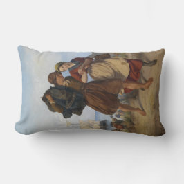 Fiskarens återvändande (av Rudolf Jordan) Lumbarkudde