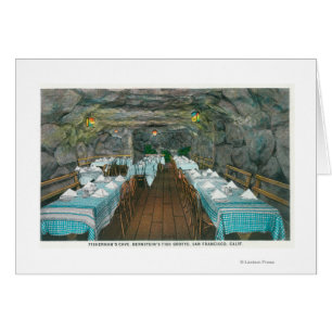 Fiskarens grotta, Brensteins grotta Hälsningskort