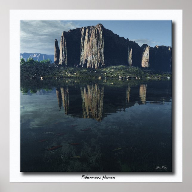 Fiskarens himmel poster (Framsidan)