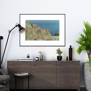 Fiskarens hus, Varengeville, Claude Monet Poster