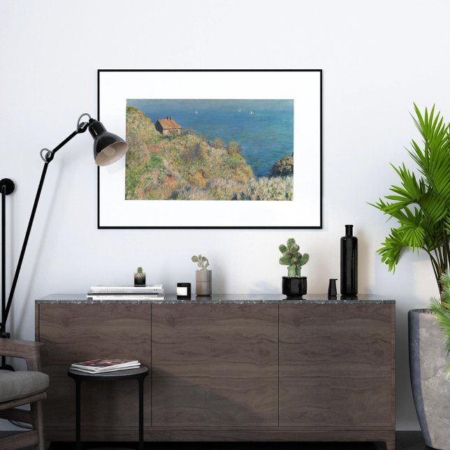 Fiskarens hus, Varengeville, Claude Monet Poster (Skapare uppladdad)