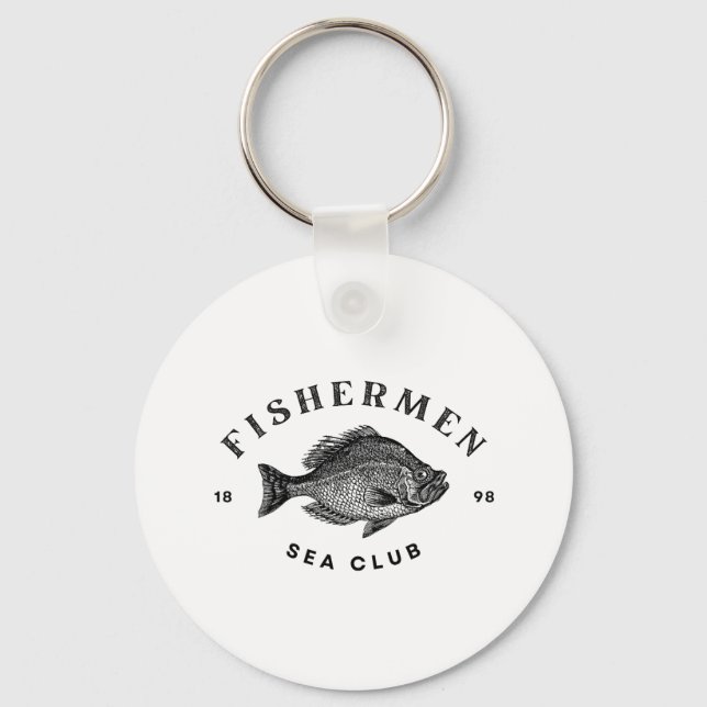 Fiskarens Sjöklubb Nyckelring (Framsida)