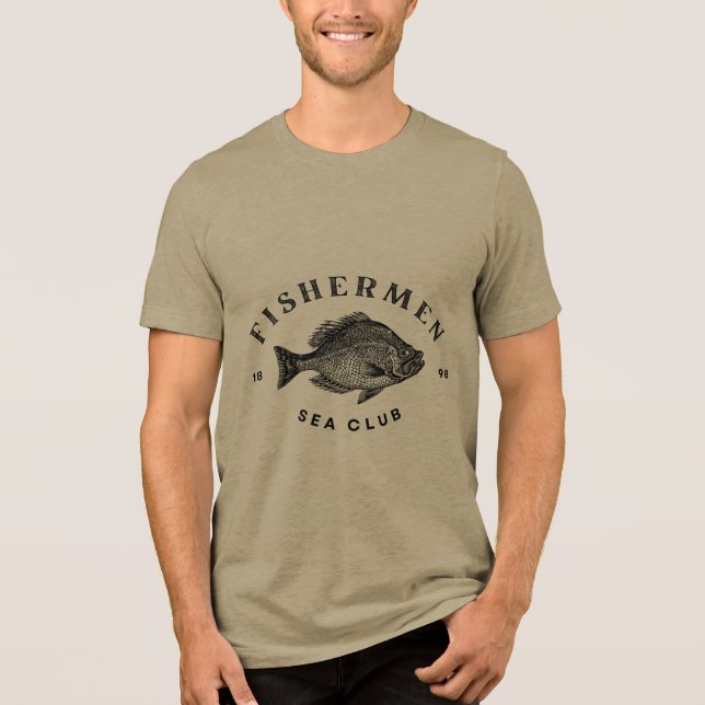 Fiskarens Sjöklubb T Shirt (Framsida)