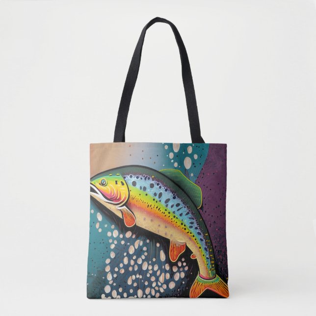 Fiskarens Totebag: Den Ideala Medhjälparen Tygkasse (Framsida)
