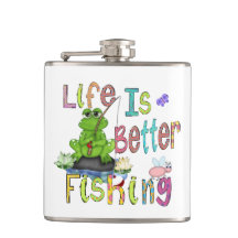 Fiskarens vinylglasflaska