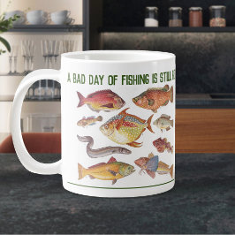 Fiskargåva. Fiske Jumbo Mugg