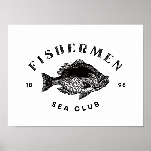 Fiskarhavsklubb Poster (Framsidan)