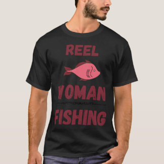 Fiskarkvinna rulle t shirt