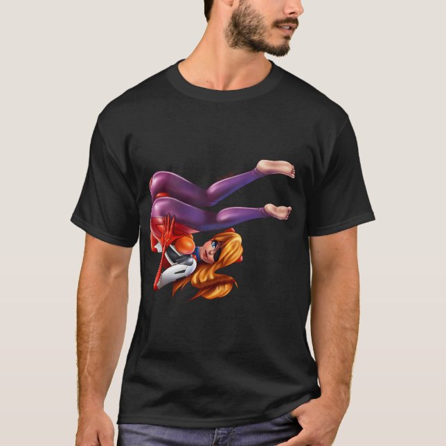 Fiskarkvinna T Shirt (Framsida)
