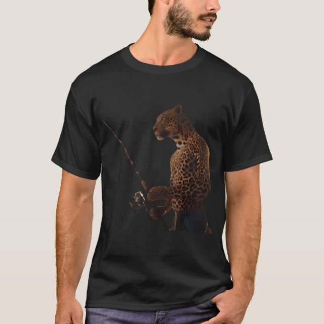 fiskarleopard t shirt (Framsida)