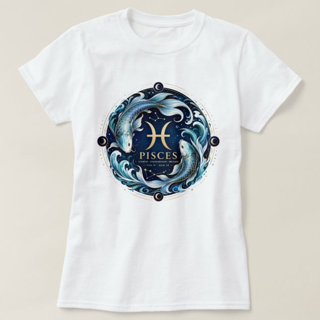 FISKARNA FÖDELSEDAGS-T-SHIRT T SHIRT (Design framsida)