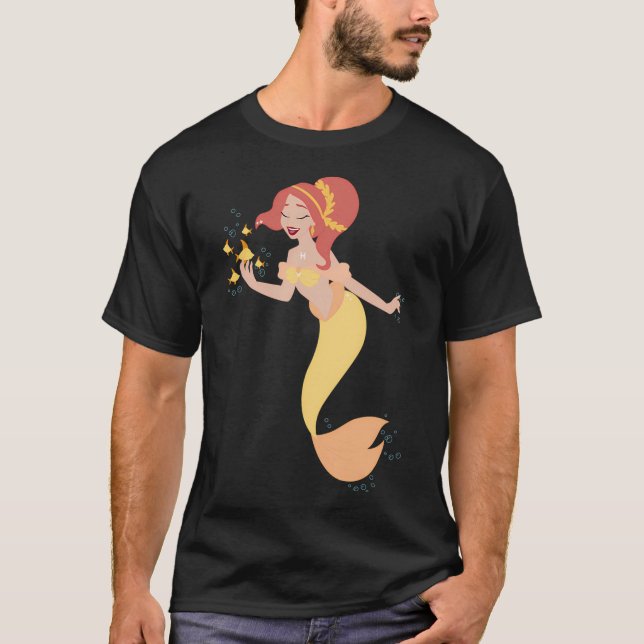 Fiskarna - Gul T Shirt (Framsida)