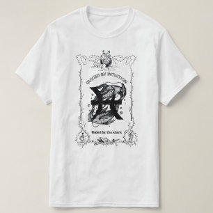 Fiskarna Intuition Himmelskt Design T Shirt