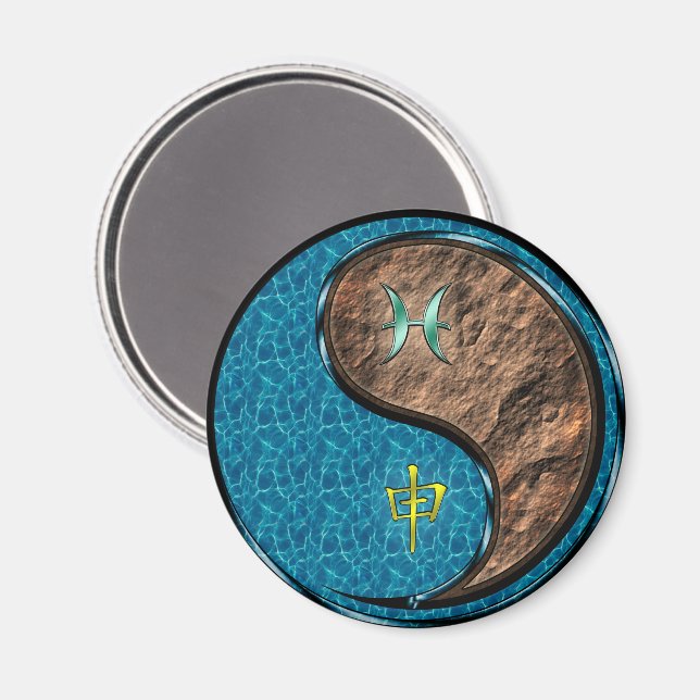 Fiskarna & Jordapa Magnet (Front/Back)