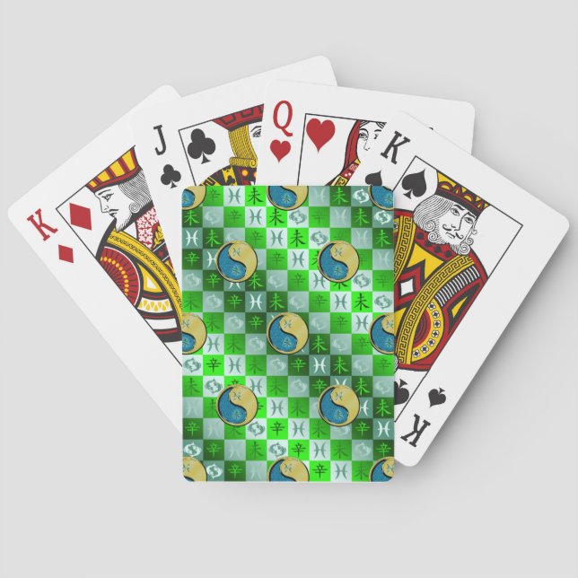 Fiskarna & Metallgeten Casinokort (Baksidan)