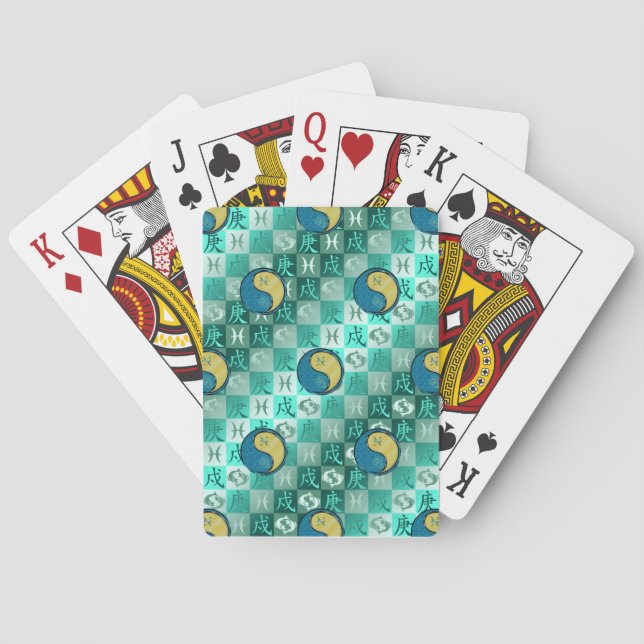 Fiskarna & Metallhund Casinokort (Baksidan)