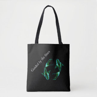 Fiskarna – Minimalistisk Zodiakshoppingbag Tygkasse
