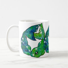 Fiskarna Stjärntecken Kaffemugg