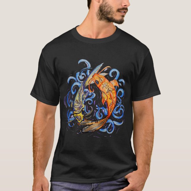 fiskarna t shirt (Framsida)