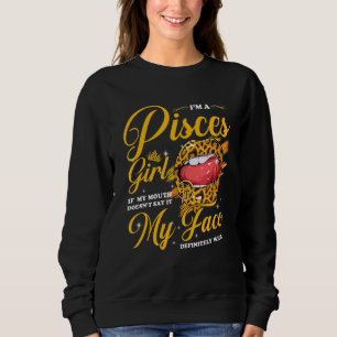 Fiskarna Tjej Om Min Mun Inte Säger Det Min Ansikt T Shirt