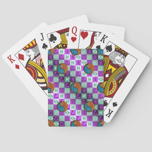 Fiskarna & Trägris Casinokort (Baksidan)
