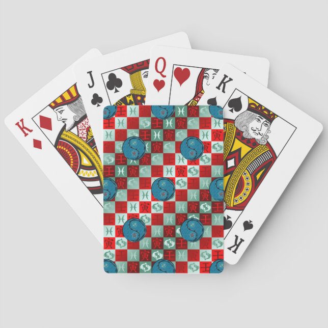Fiskarna & Vatten Tigern Casinokort (Baksidan)