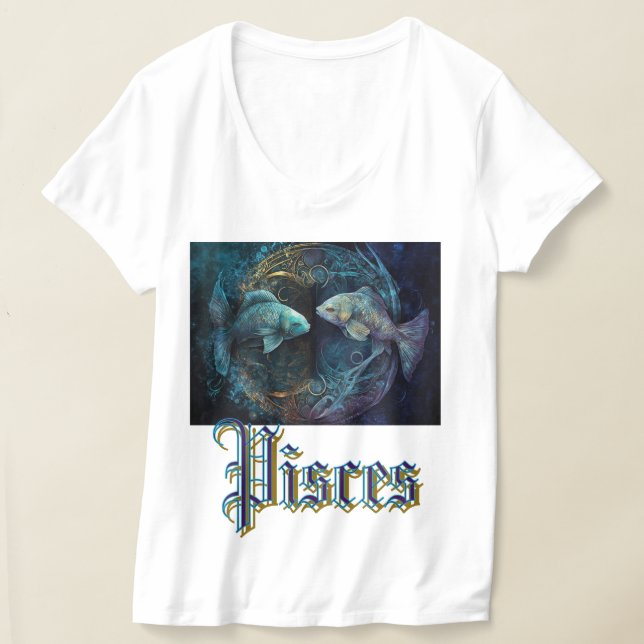 Fiskarna Zodiak T Shirt (Laydown)